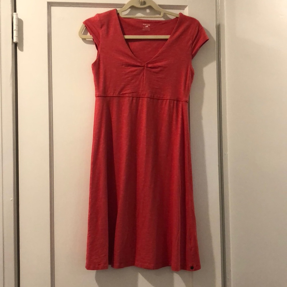 Horny Toad Red cotton dress